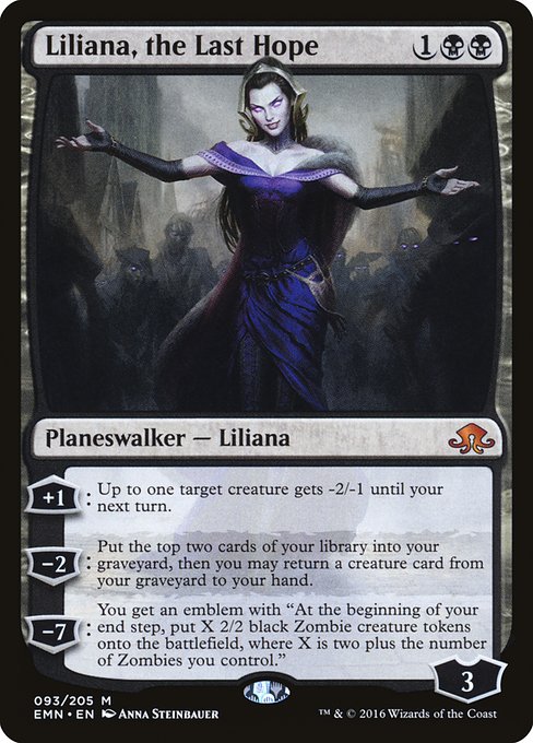 Liliana, the Last Hope [Foil]