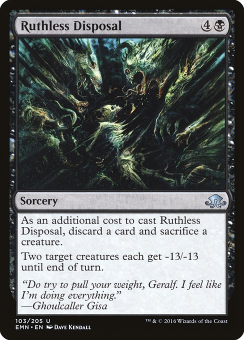 Ruthless Disposal [Foil]