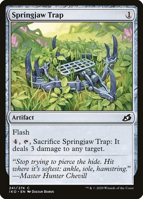 Springjaw Trap [Foil]