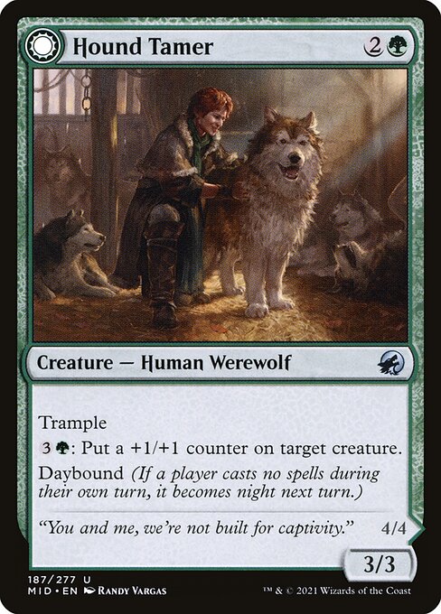 Hound Tamer // Untamed Pup [Foil]