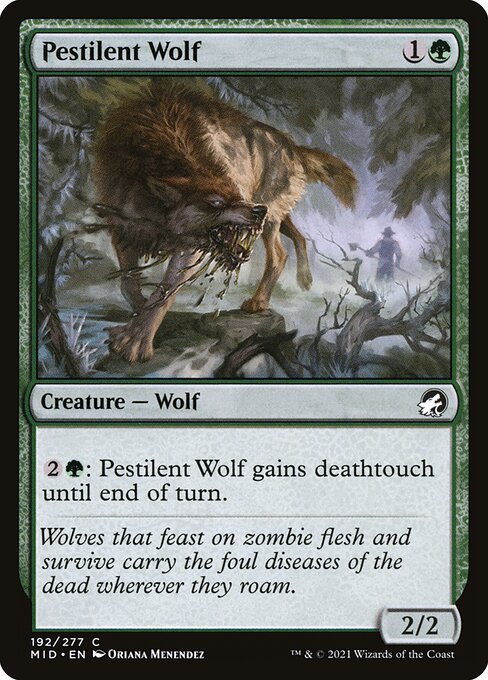 Pestilent Wolf [Foil]