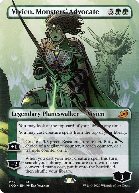 Vivien, Monsters' Advocate [Borderless Foil]