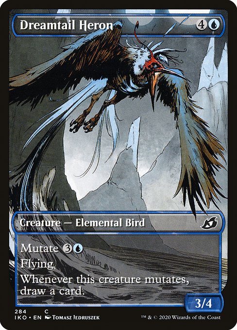 Dreamtail Heron [Showcase Foil]