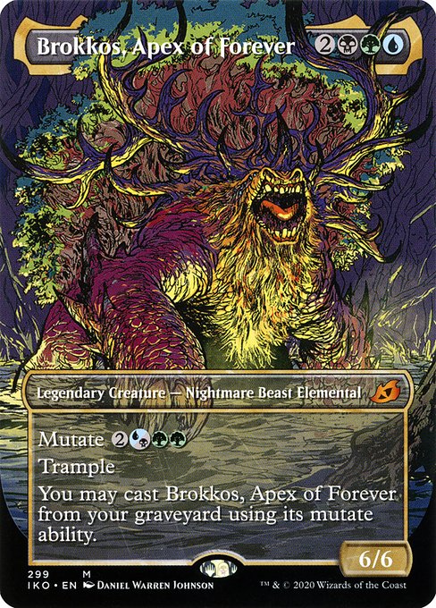 Brokkos, Apex of Forever [Borderless Showcase]