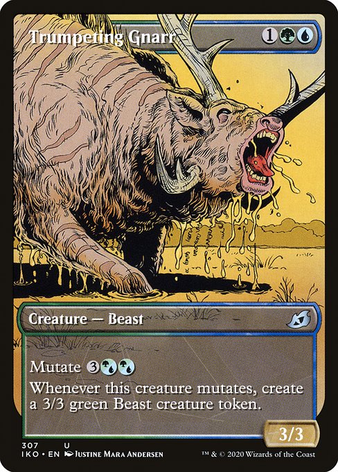 Trumpeting Gnarr [Showcase Foil]
