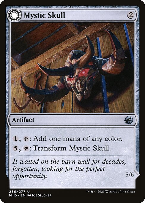 Mystic Skull // Mystic Monstrosity [Foil]