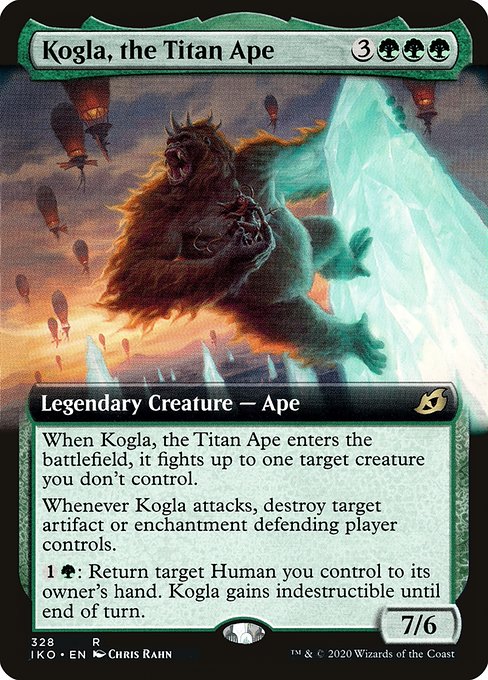Kogla, the Titan Ape [Extended Artwork Foil]