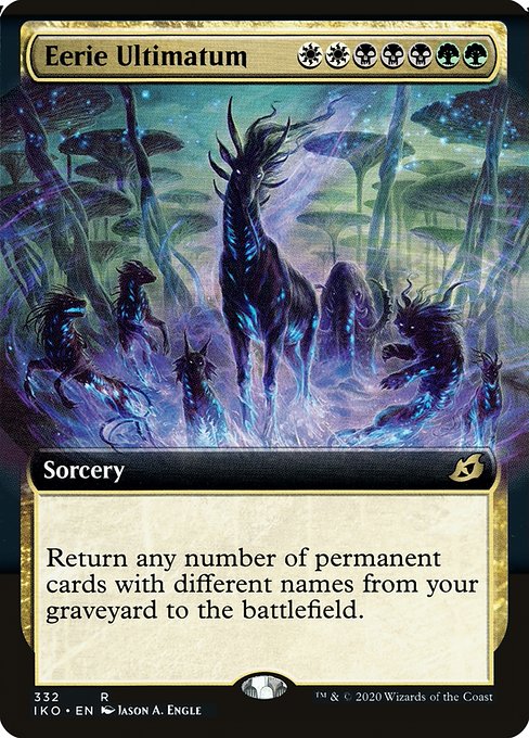 Eerie Ultimatum [Extended Artwork Foil]