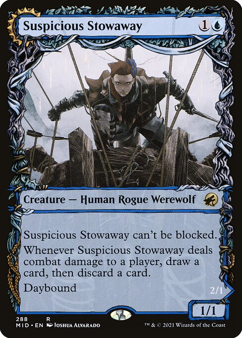 Suspicious Stowaway // Seafaring Werewolf [Showcase]