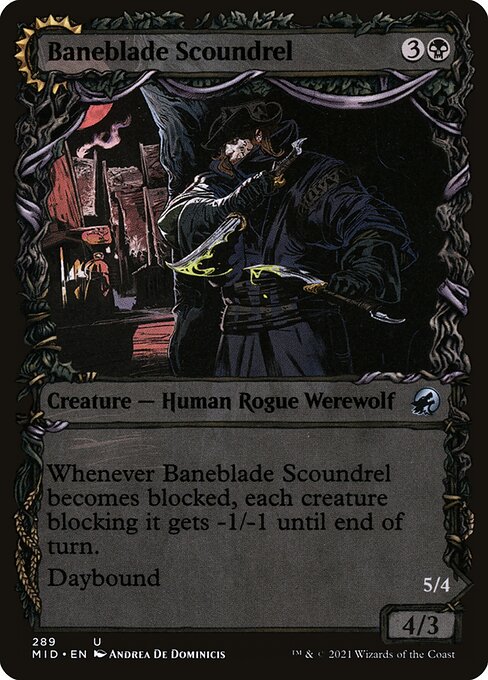 Baneblade Scoundrel // Baneclaw Marauder [Showcase]