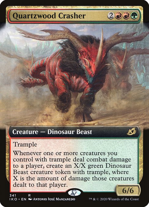 Quartzwood Crasher [Extended Artwork Foil]