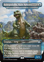 Babygodzilla, Ruin Reborn (Pollywog Symbiote) [Borderless]