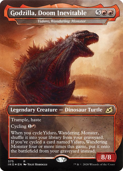 Godzilla, Doom Inevitable (Yidaro, Wandering Monster) [Borderless]