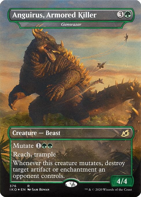 Anguirus, Armored Killer (Gemrazer) [Borderless]