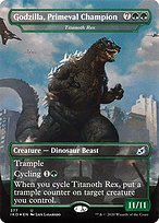 Godzilla, Primeval Champion (Titanoth Rex) [Borderless]