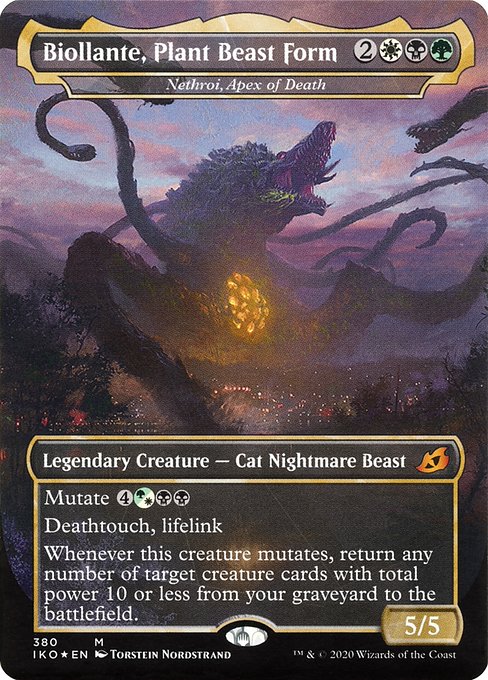 Biollante, Plant Beast Form (Nethroi, Apex of Death) [Borderless]