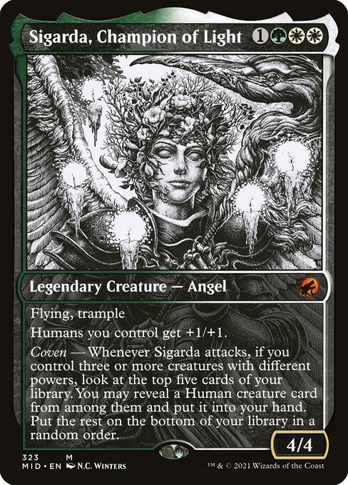 Sigarda, Champion of Light [Showcase Foil]