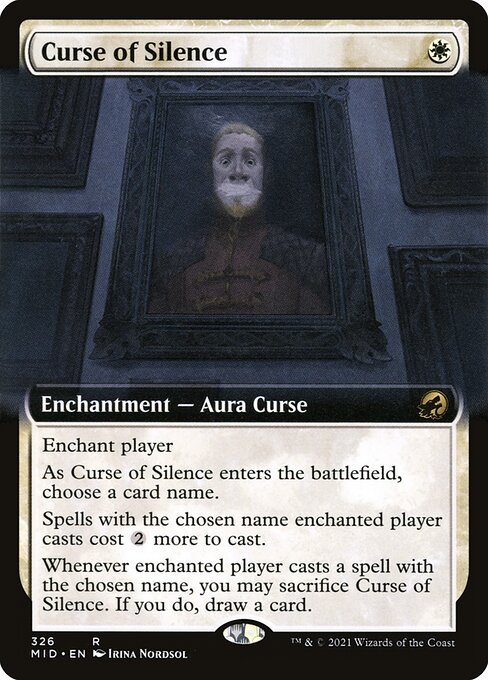 Curse of Silence [Extended Artwork Foil]