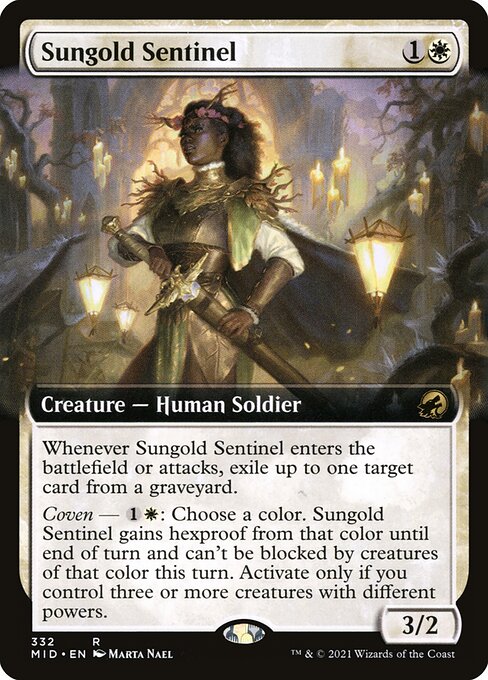 Sungold Sentinel [Extended Artwork Foil]