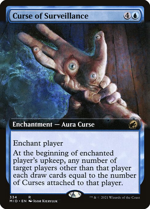 Curse of Surveillance [Extended Artwork Foil]
