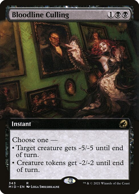 Bloodline Culling [Extended Artwork Foil]