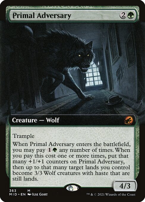 Primal Adversary [Extended Artwork]