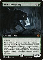Primal Adversary [Extended Artwork]