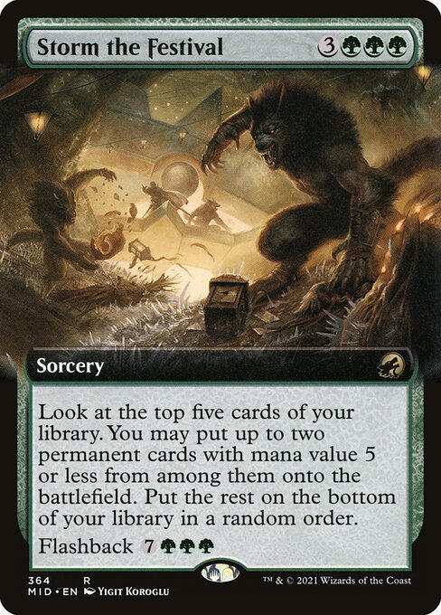 Storm the Festival [Extended Artwork Foil]