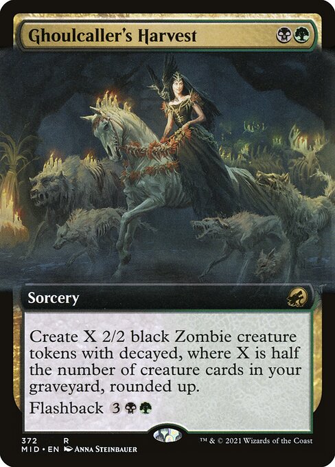 Ghoulcaller's Harvest [Extended Artwork Foil]