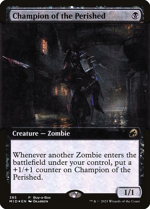 Champion of the Perished [Buy-A-Box Extended Artwork Foil]