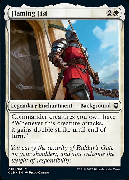 Flaming Fist [Foil]