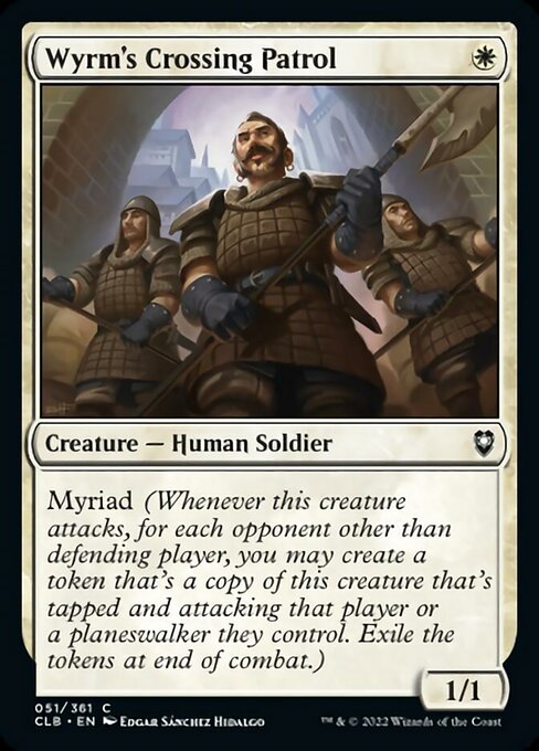 Wyrm's Crossing Patrol [Foil]