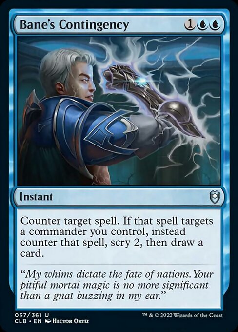 Bane's Contingency [Foil]