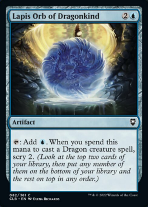Lapis Orb of Dragonkind [Foil]
