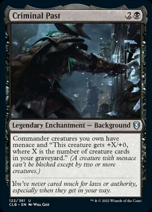 Criminal Past [Foil]