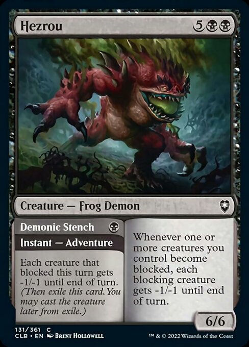 Hezrou // Demonic Stench [Foil]