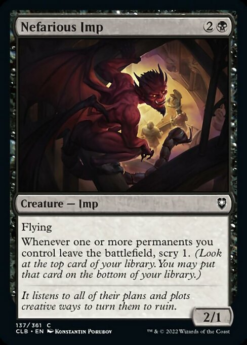 Nefarious Imp [Foil]