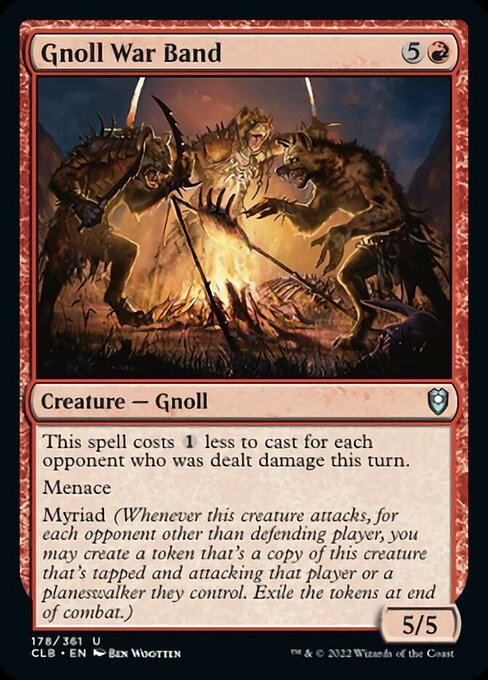 Gnoll War Band [Foil]