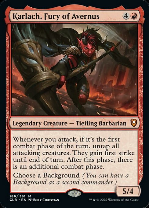 Karlach, Fury of Avernus [Foil]