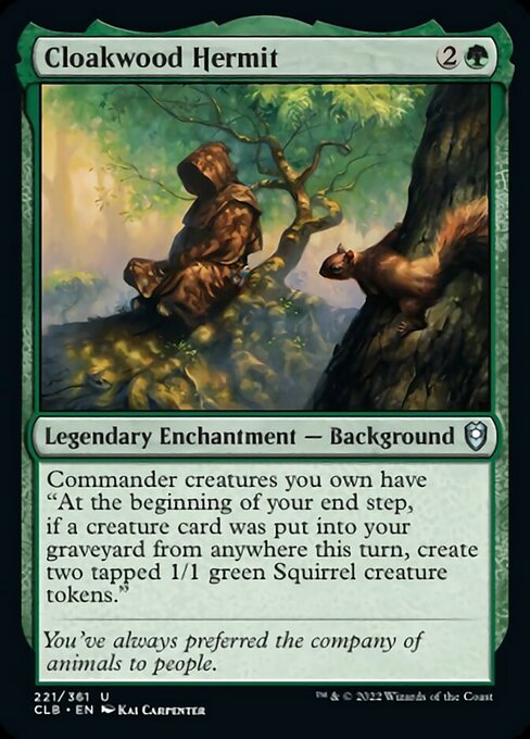 Cloakwood Hermit [Foil]