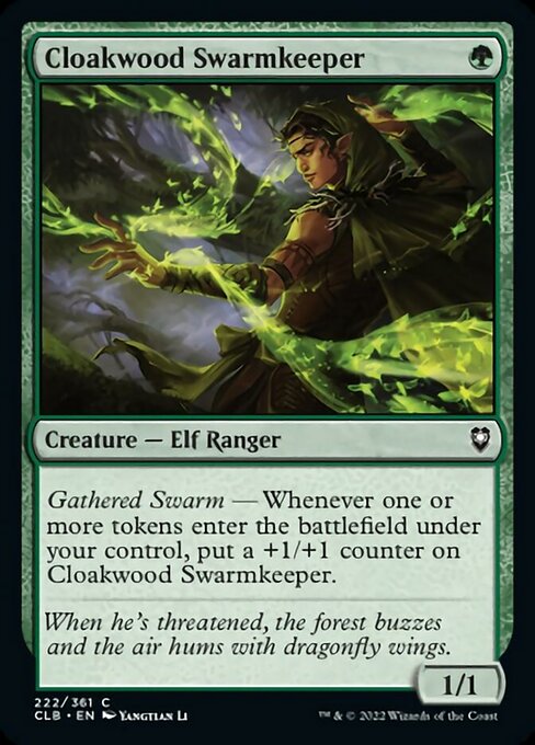 Cloakwood Swarmkeeper [Foil]