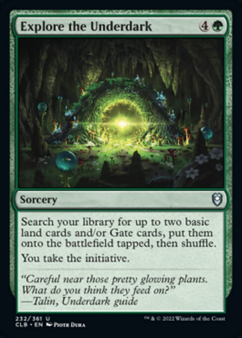 Explore the Underdark [Foil]