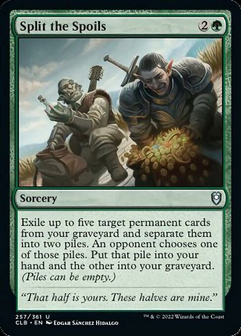 Split the Spoils [Foil]
