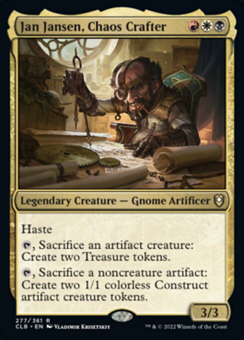 Jan Jansen, Chaos Crafter [Foil]