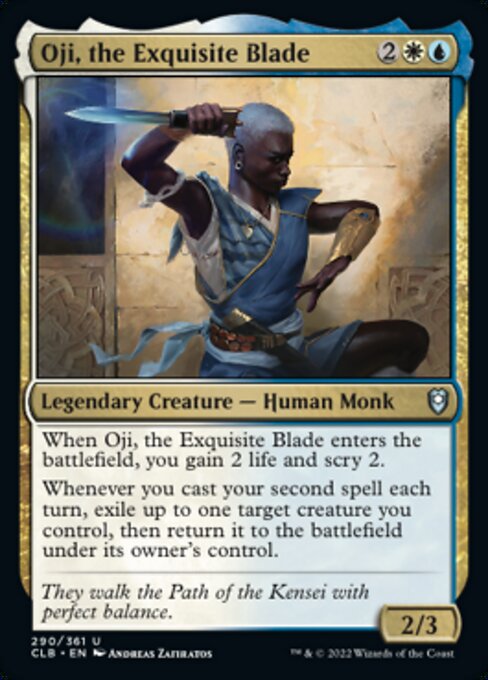 Oji, the Exquisite Blade [Foil]