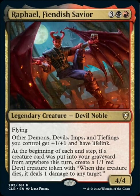 Raphael, Fiendish Savior [Foil]