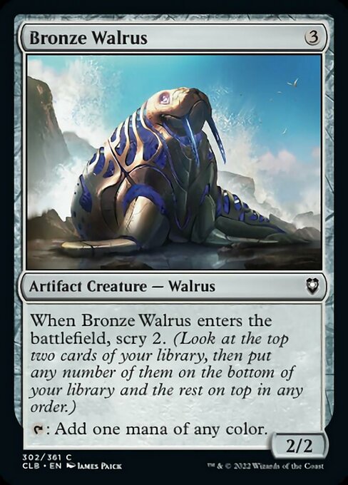 Bronze Walrus [Foil]