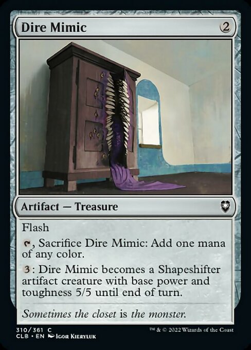 Dire Mimic [Foil]