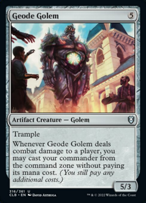 Geode Golem [Foil]