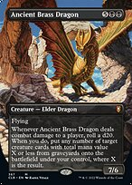 Ancient Brass Dragon [Borderless]